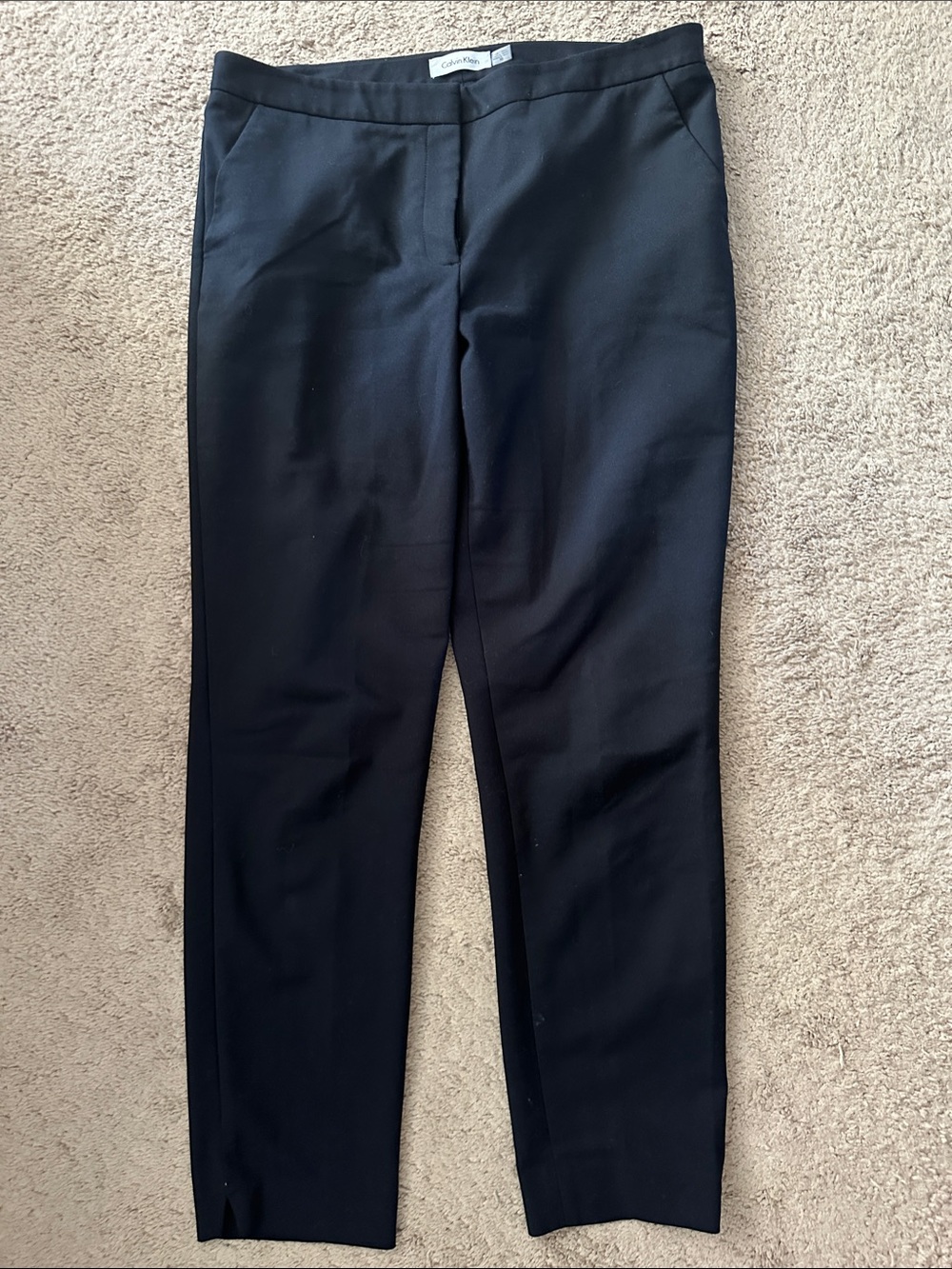 Calvin Klein Dark Navy Women’s Dress Pants - Slim Taper